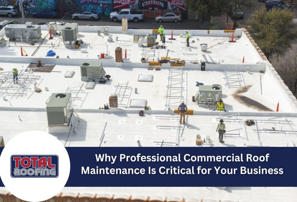 Why Professional Commercial Roof Maintenance Is Critical for Your Business