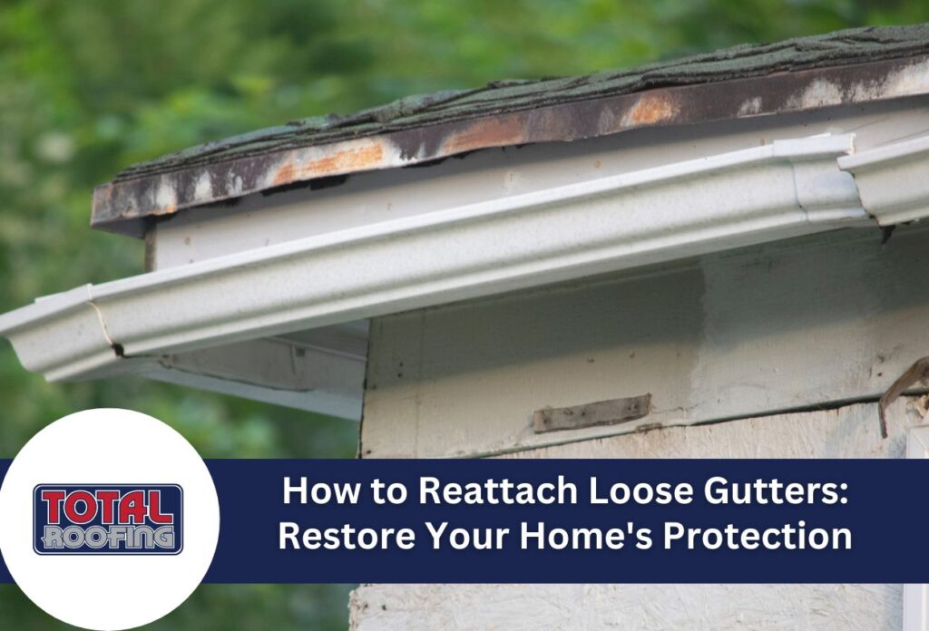 How to Reattach Loose Gutters: Restore Your Home's Protection